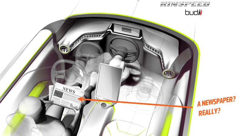 Illustration for article titled Rinspeed Understands What Autonomous Cars Need To Be